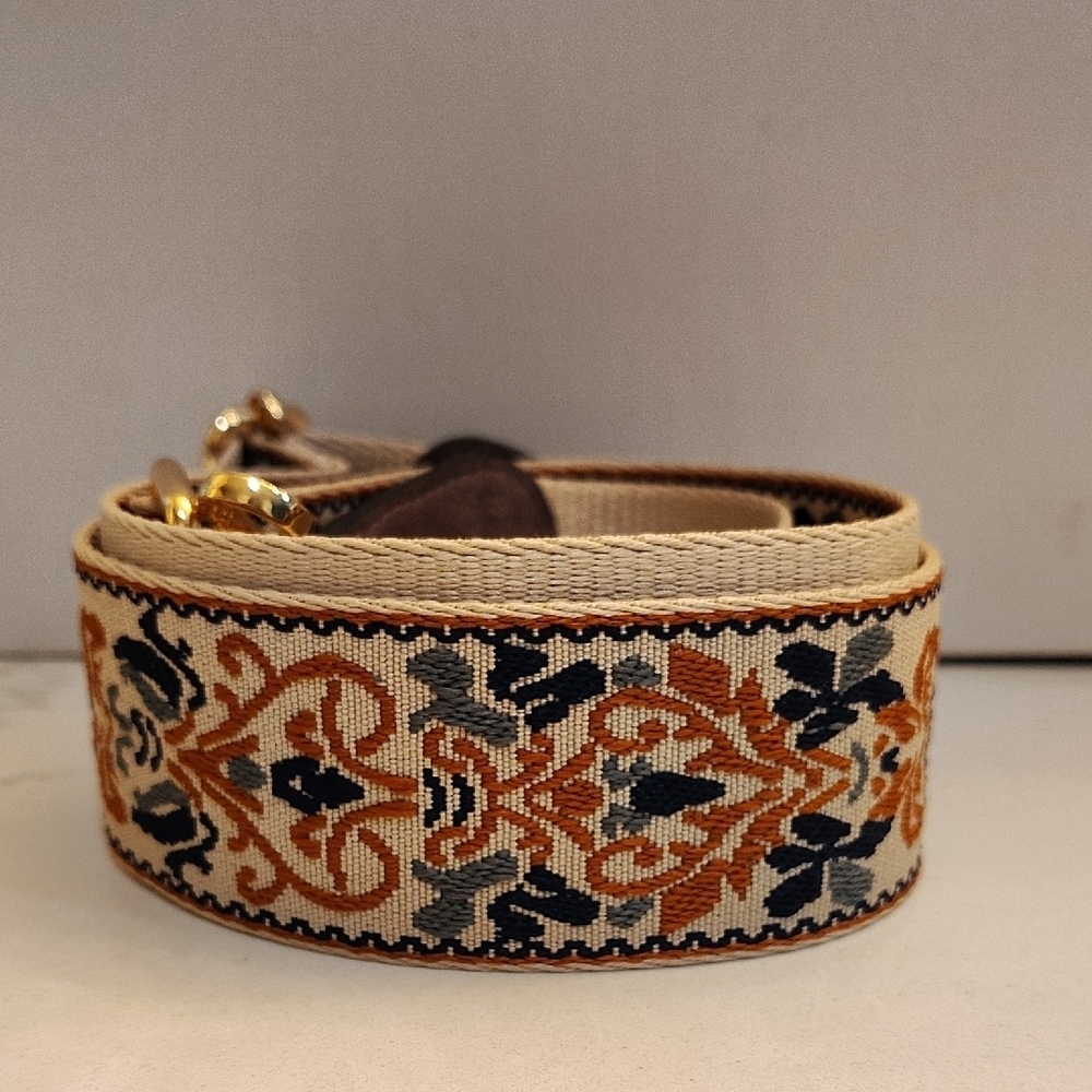 Trendy Bag straps replacement renew your Bag Embroidered Strap Adjustable